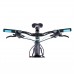 Horský bicykel Leader Fox ZERO 27,5",2017-3 14" čierna matná/modrá