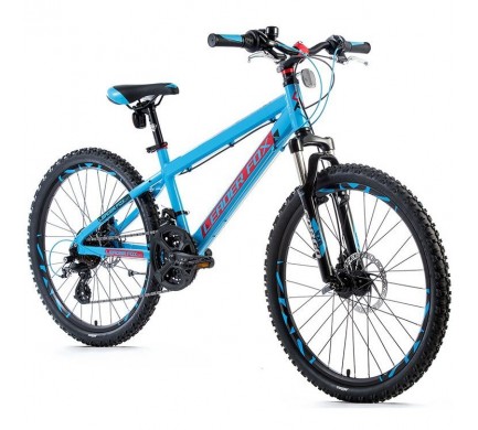 Detský bicykel Leader Fox EAGER chlapčenský 24"-2,2018 modrá
