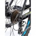 Horský bicykel Leader Fox FACTOR,2018-1 20" čierna matná/modrá
