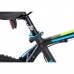Horský bicykel Leader Fox FACTOR,2018-1 20" čierna matná/modrá