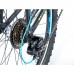 Horský bicykel Leader Fox MXC pánsky,2018-1 16" čierna matná/modrá