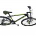 Horský bicykel Leader Fox SEVEN 27,5",2018-2 20" čierna matná/zelená