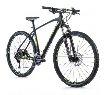 Horský bicykel Leader Fox BENTON 29",2018-1 18" čierna matná/zelená