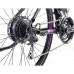 Krosový elektrobicykel Leader Fox VENOSA dámsky,2018-1 20" čierna matná/fialová