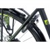Elektrobicykel Leader Fox HASUDA pánsky,2018-1 19" čierna matná/zelená