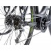 Elektrobicykel Leader Fox HASUDA pánsky,2018-1 19" čierna matná/zelená