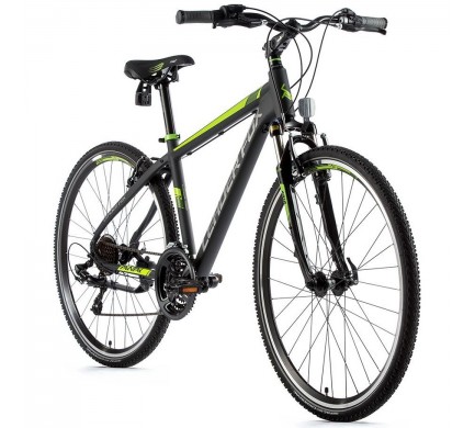 Krosový bicykel Leader Fox AWAY pánsky,2019-2 17,5" sivá matná/zelená