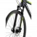 Krosový bicykel Leader Fox POINT PRO, 2019-2 17,5" sivá matná/zelená