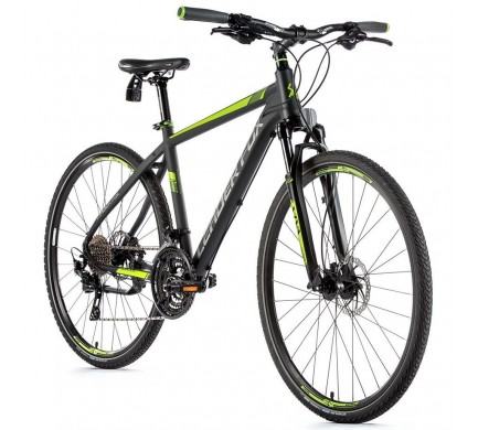 Krosový bicykel Leader Fox PARADOX, 2019-2  19" sivá matná/zelená