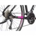 Krosový bicykel Leader Fox TOSCANA dámsky, 2019-1 18" čierna matná/fialová