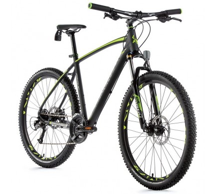 Horský bicykel Leader Fox ESENT 27,5", 2019-2 16" sivá matná/zelená