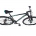 Horský bicykel Leader Fox ZERO 29", 2019-3 18" čierna matná/svetlo zelená