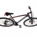 Horský bicykel Leader Fox ESENT 29", 2019-1 22" čierna matná/oranžová