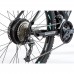 Horský elektrobicykel Leader Fox SWAN 27,5", 2019-1 19,5" čierna matná/zelená