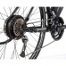 Krosový elektrobicykel Leader Fox BARNET pánsky, 2019-2 19" čierna matná/biela matná
