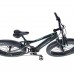 FAT E-BIKE Leader Fox BRAGA 26", 2019-2 18" čierna matná/svetlo zelená