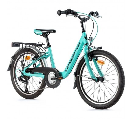 Detský bicykel Leader Fox LASSIE 20"-1,2020 svetlo zelená/čierna
