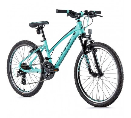 Detský bicykel Leader Fox SPIDER dievčenský 24"-2,2020 svetlo zelená/čierna