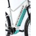 Horský elektrobicykel Leader Fox ALTAR 27,5", 2020-2 17,5" biela matná/svetlo zelená