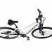 Crossový elektrobicykel Leader Fox EXETER dámsky, 2020-2 18" biela matná/svetlo zelená