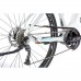 Crossový elektrobicykel Leader Fox EXETER dámsky, 2020-2 18" biela matná/svetlo zelená
