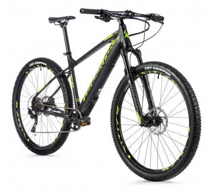 Horský elektrobicykel Leader Fox ROVER 29", 2020 21,5" čierna matná/zelená