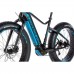 FAT E-BIKE Leader Fox BRAGA 26", 2020-2 20" čierna matná/modrá