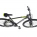 Horský bicykel Leader Fox ESENT 29", 2021-1 22" čierna matná/zelená