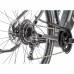 Krosový elektrobicykel Leader Fox EXETER dámsky, 2021-1 18" čierna matná/svetlo zelená