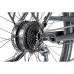 Trekingový elektrobicykel Leader Fox SANDY pánsky, 2021-1 19" čierna matná/modrá