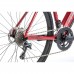 Gravel elektrobicykel Leader Fox RUNNER, 2021-1 56 cm červená/čierna