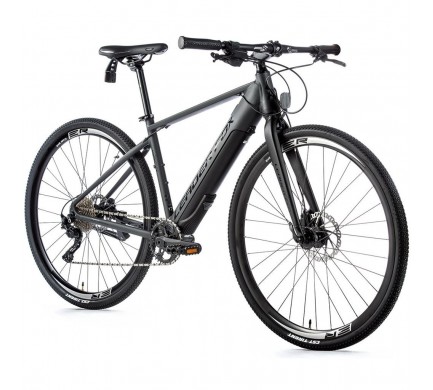 Crossový elektrobicykel Leader Fox WACO pánsky, 2021-1 20,5" sivá matná/čierna