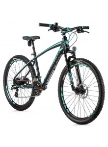 Horský bicykel Leader Fox FACTOR, 2022-1 18" čierna matná/svetlo zelená