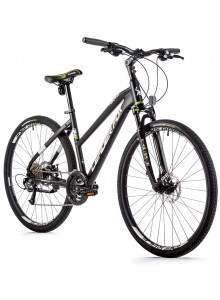 Krosový bicykel Leader Fox TOSCANA dámsky, 2023-2, 18", čierna