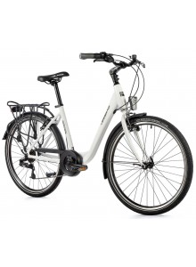 Mestský bicykel Leader Fox DOMESTA 2023-2, 19", biela