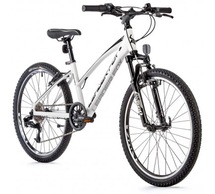 Detský bicykel Leader Fox SPIDER dievčenský 24", 2023-3 biela