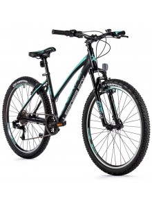 Horský bicykel Leader Fox MXC dámsky, 2023-2 20" čierna/svetlozelená