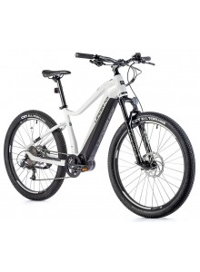 Horský elektrobicykel Leader Fox SWAN pánsky 27,5", 2023-1, 17,5", biela