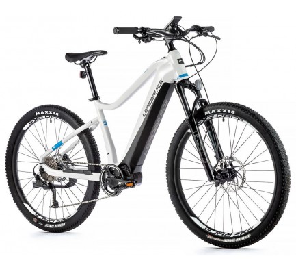 Horský elektrobicykel Leader Fox AWALON Pánsky, 27,5", 2023-1, 17,5", biela