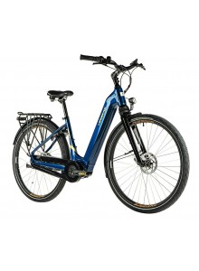Mestský elektrobicykel Leader Fox NEBA dámsky, 2023-1, 18", modrá