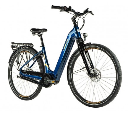 Mestský elektrobicykel Leader Fox NEBA dámsky, 2023-1, 18", modrá