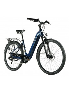Mestský elektrobicykel Leader Fox NARA dámsky, 2023-2, 18", modrá