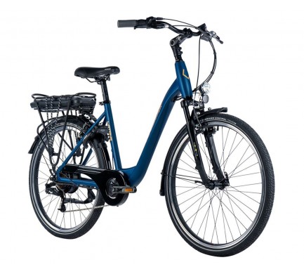 Mestský elektrobicykel Leader Fox LATONA, 26", 2024-3, 16", modrá