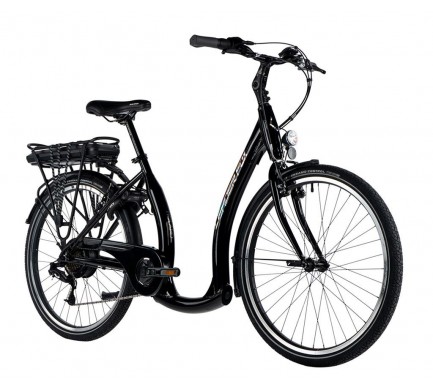 Mestský elektrobicykel Leader Fox HOLAND, 2024-1, 17", čierna