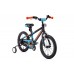 Bicykel 16" LF 17 Snake boy black matt/orange