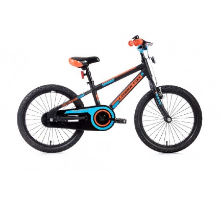 Bicykel 18" LF 17 Snake boy black matt/orange