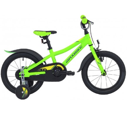 Bicykel 16" MAXBIKE zelený