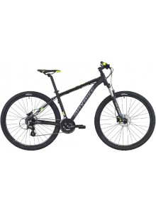 MTB bicykel 29" MAXBIKE Toba 15" čierny matný-žltá