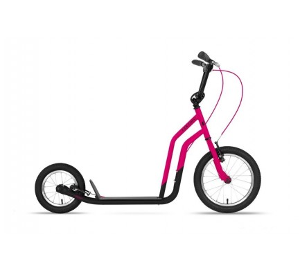 Kolobežka GALAXY Zenit 16"/12" ružovo/čierna Kolobežka GALAXY Zenit 16"/12" ružovo/čierna