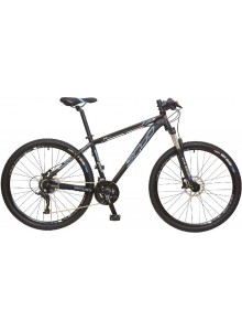 MTB bicykel 29" SCUD Mikro 21" Microshift 3x8 disc, black-grey